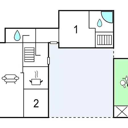 Dom wakacyjny Gorgeous In With Wifi Thisted